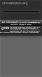 Mobile Screenshot of cenresinpub.org